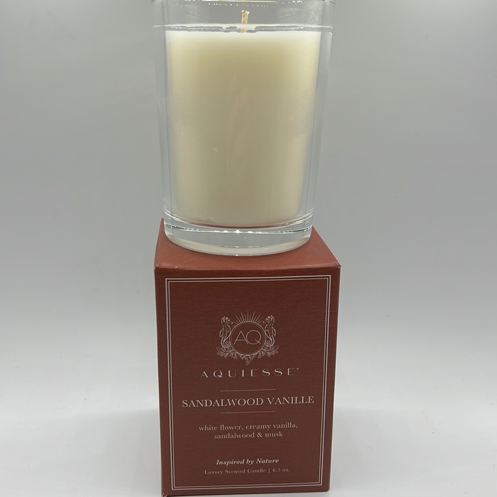 Aquiesse Sandalwood Vanille Aesthetic Candle